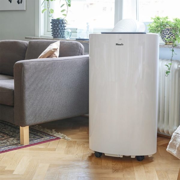 Mobilná klimatizácia Woods CORTINA 12K WIFI A+ - Image 2